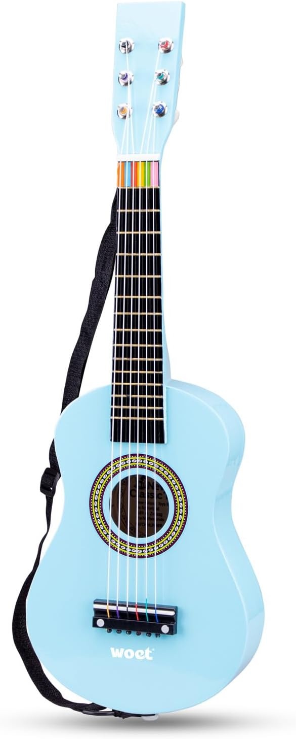 New Classic Toys Gitaar Naturel Bruin - 33% Korting