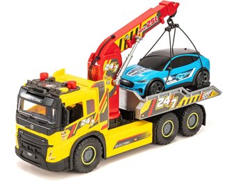 Dickie Toys Volvo Sleepwagen 54cm met Ford Auto - 34% Korting!
