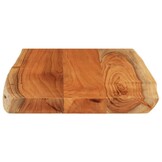 Acaciahouten Tafelblad 70x40 cm met Natuurlijke Rand - 34% Korting