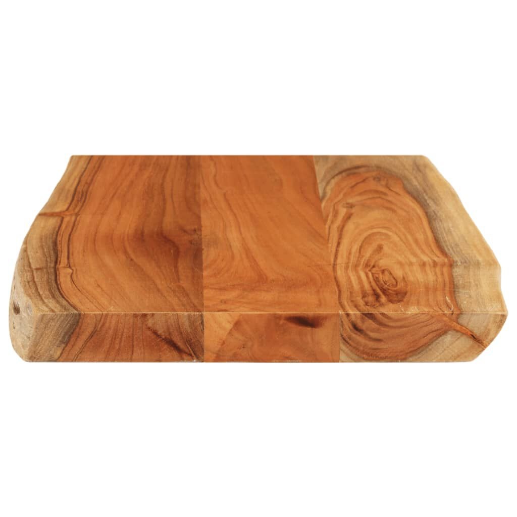 Acaciahouten Tafelblad 70x40 cm met Natuurlijke Rand - 34% Korting