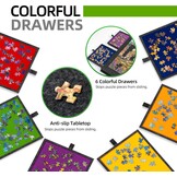 Lavievert Kantelbaar Puzzelbord (1500 Stuks) met Standaard & Hoes - 34% Korting