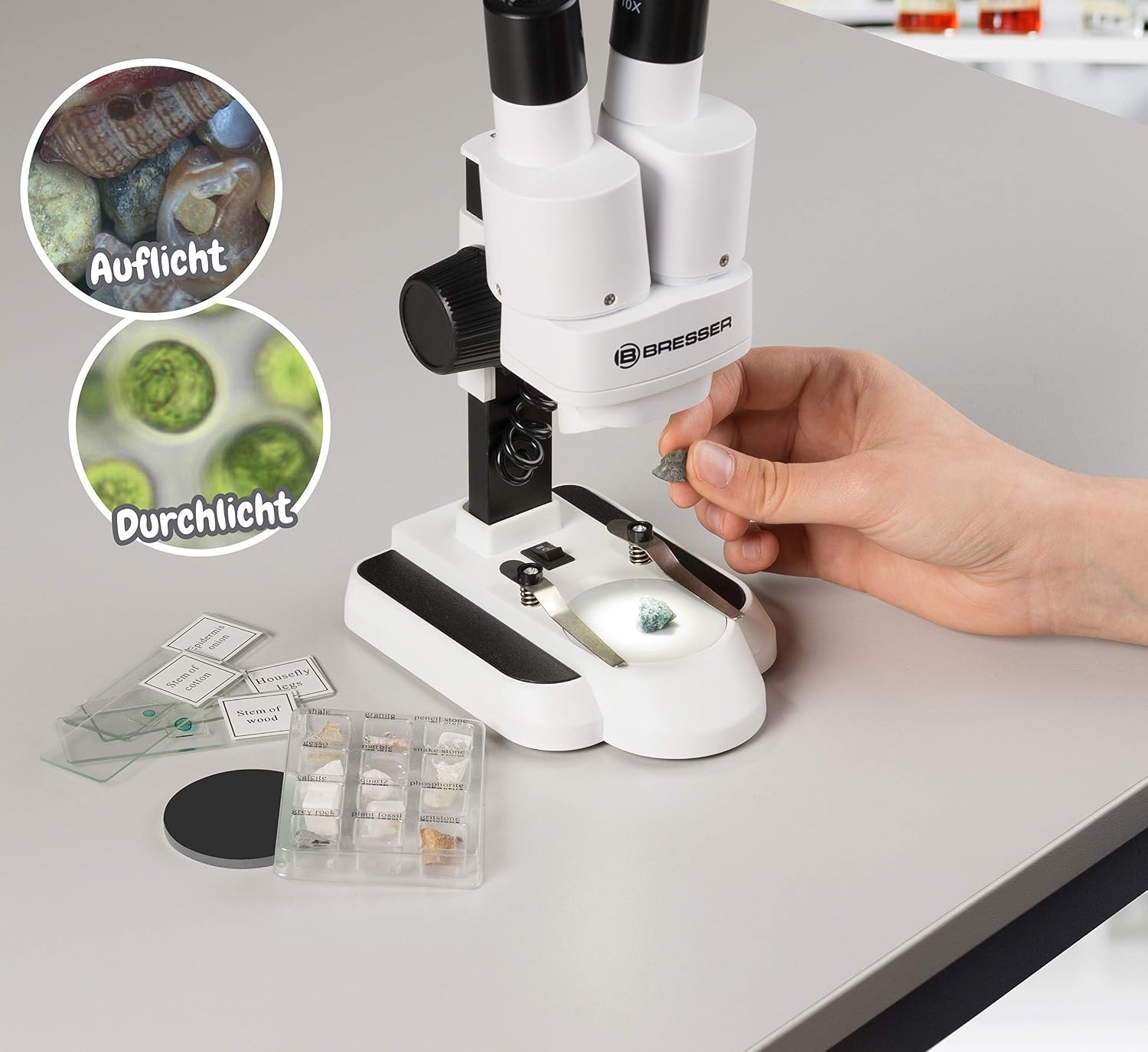 Bresser Junior Microscoop Biolux ICD Pro 20x/50x - 34% Korting