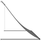 Uittrekbare Luifel 250x150cm Antraciet - 41% Korting