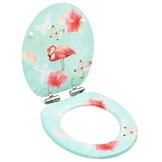 Toiletbril met Soft-Close Deksel - Flamingo Design - 34% Korting