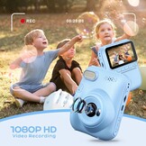 GREENKINDER Kindercamera Direct Print Blauw - 34% Korting!