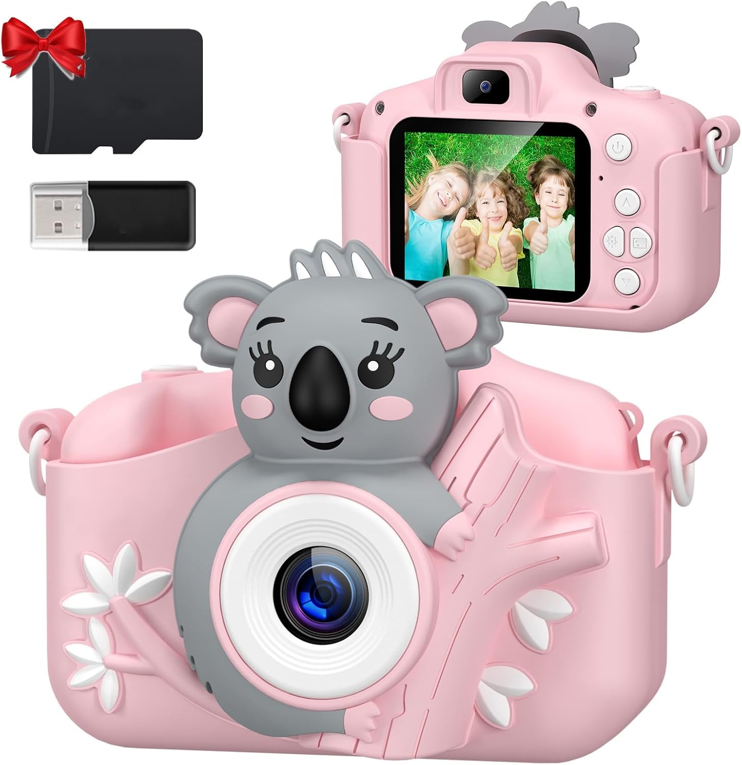 Digitale Kinder Camera Roze - 1080P HD, 32GB SD, 3-12 Jaar - 33% Korting