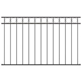 vidaXL Hecelement ASSEN 170x100 cm Staal Grijs - 34% Korting