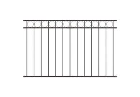 vidaXL Hecelement ASSEN Staal Grijs 170 x 100 cm - 52% Korting