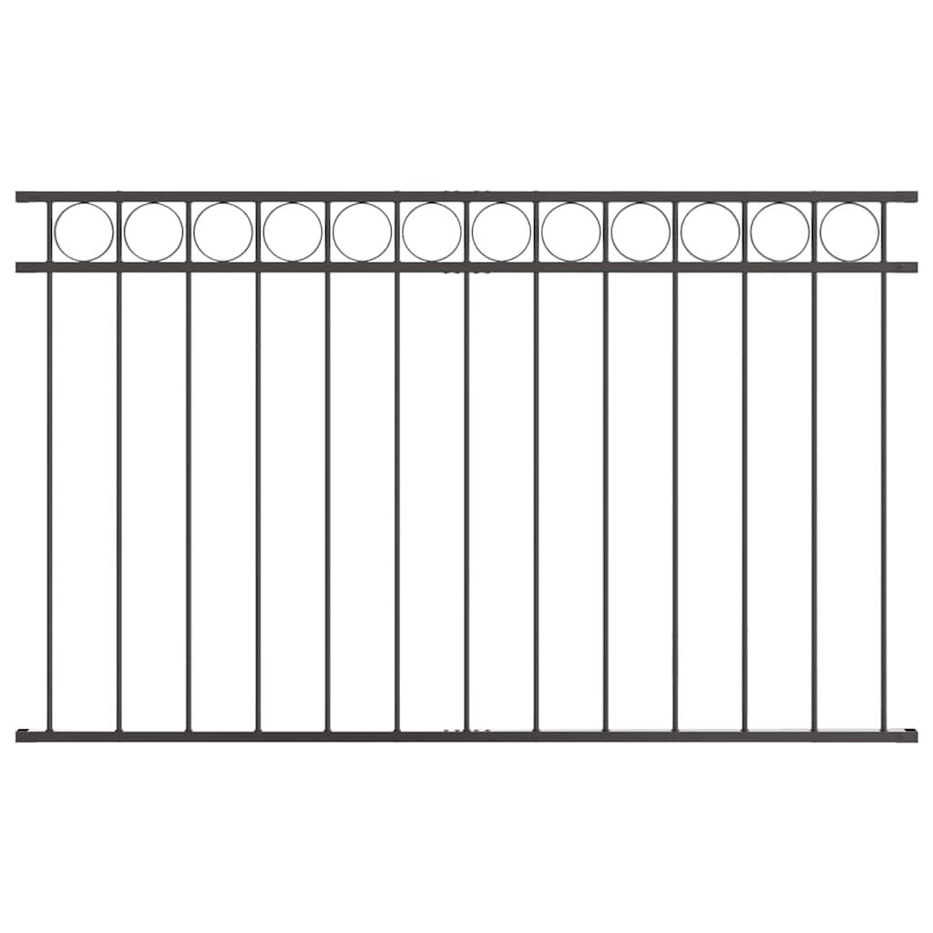 vidaXL Hecelement ASSEN 170x100 cm Staal Grijs - 34% Korting
