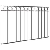 vidaXL Hecelement ASSEN 170x100 cm Staal Grijs - 34% Korting