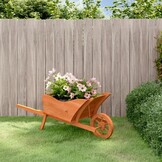 Plantenbak Kruiwagen van Vurenhout - 128x45,5x43 cm - 34% Korting