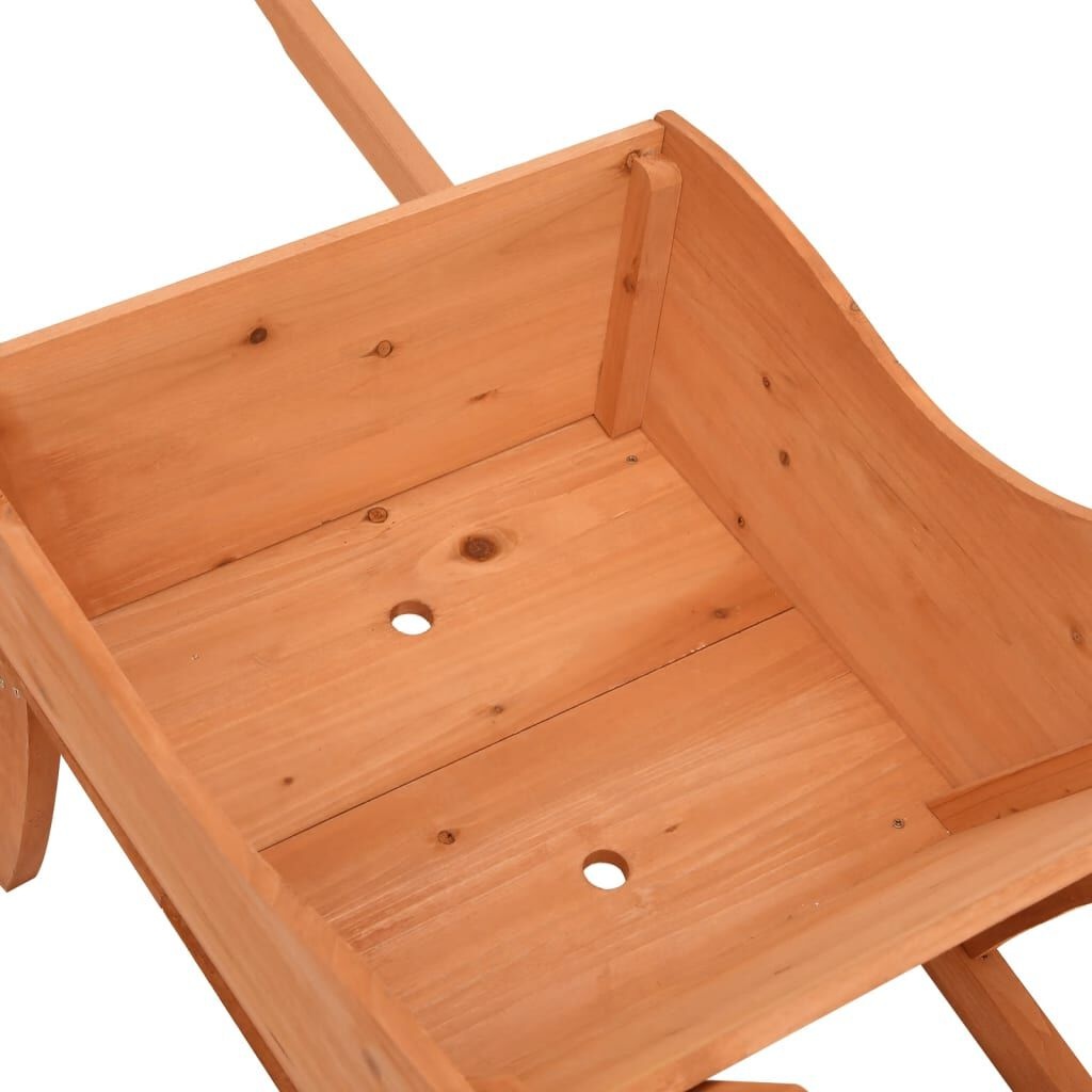 Plantenbak Kruiwagen van Vurenhout - 128x45,5x43 cm - 34% Korting