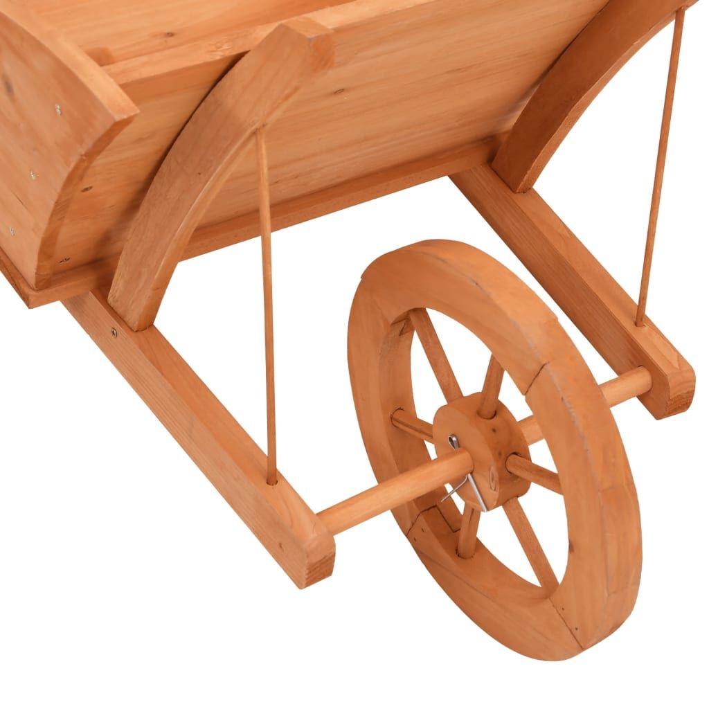 Plantenbak Kruiwagen van Vurenhout - 128x45,5x43 cm - 34% Korting