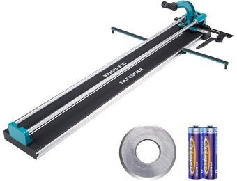 VEVOR Tegelsnijder 1200mm Turquoise Zwart L - 35% Korting