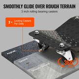 4x Wiel Dolly Set 2720kg voor Auto's & Vrachtwagens - 59% Korting