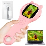Milgeo Kinder Microscoop Roze - 500x Vergroting & Camera