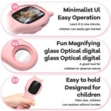 Milgeo Kinder Microscoop Roze - 500x Vergroting & Camera