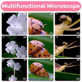 Milgeo Kinder Microscoop Roze - 500x Vergroting & Camera