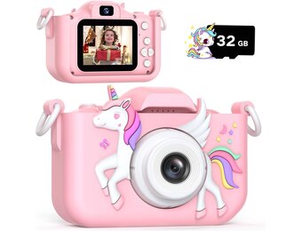Unicorn Kinder Camera Roze 2023 - 34% Korting