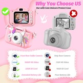 Unicorn Kinder Camera Roze 2023 - 34% Korting