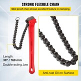 Mophorn Ketting Sleutel Oranje 36 inch - 35% Korting