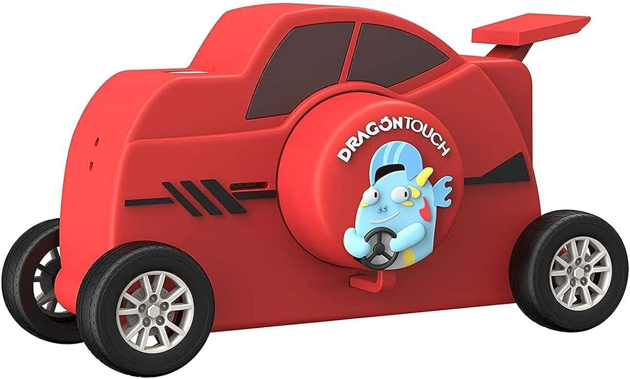 Dragon Touch WT01 Kinder Digitale Camera 48MP WiFi Raceauto Design - Rood (33% Korting)