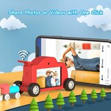 Dragon Touch WT01 Kinder Digitale Camera 48MP WiFi Raceauto Design - Rood (33% Korting)