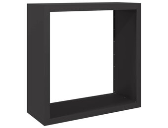 Zwart Stalen Haardhoutrek 100x40x100 cm - 35% Korting