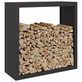 Zwart Stalen Haardhoutrek 100x40x100 cm - 35% Korting