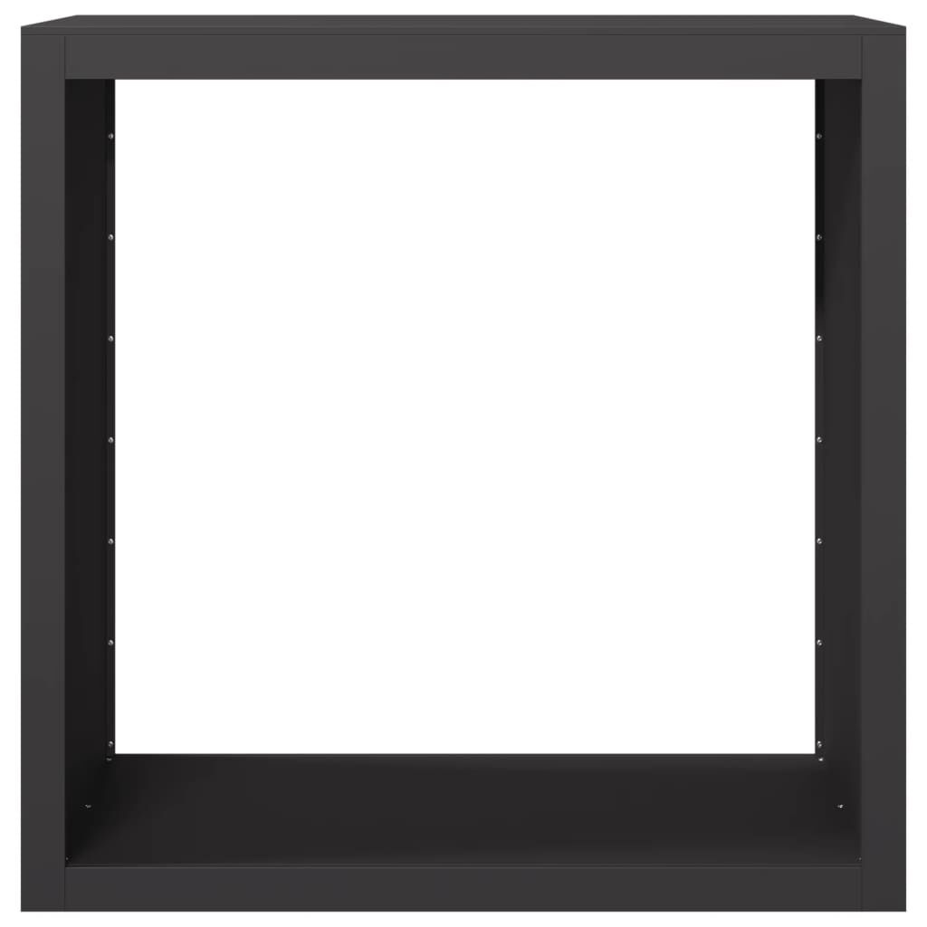 Zwart Stalen Haardhoutrek 100x40x100 cm - 35% Korting
