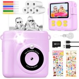 Digitale Kinder Camera met Printer - Paars - 33% Korting