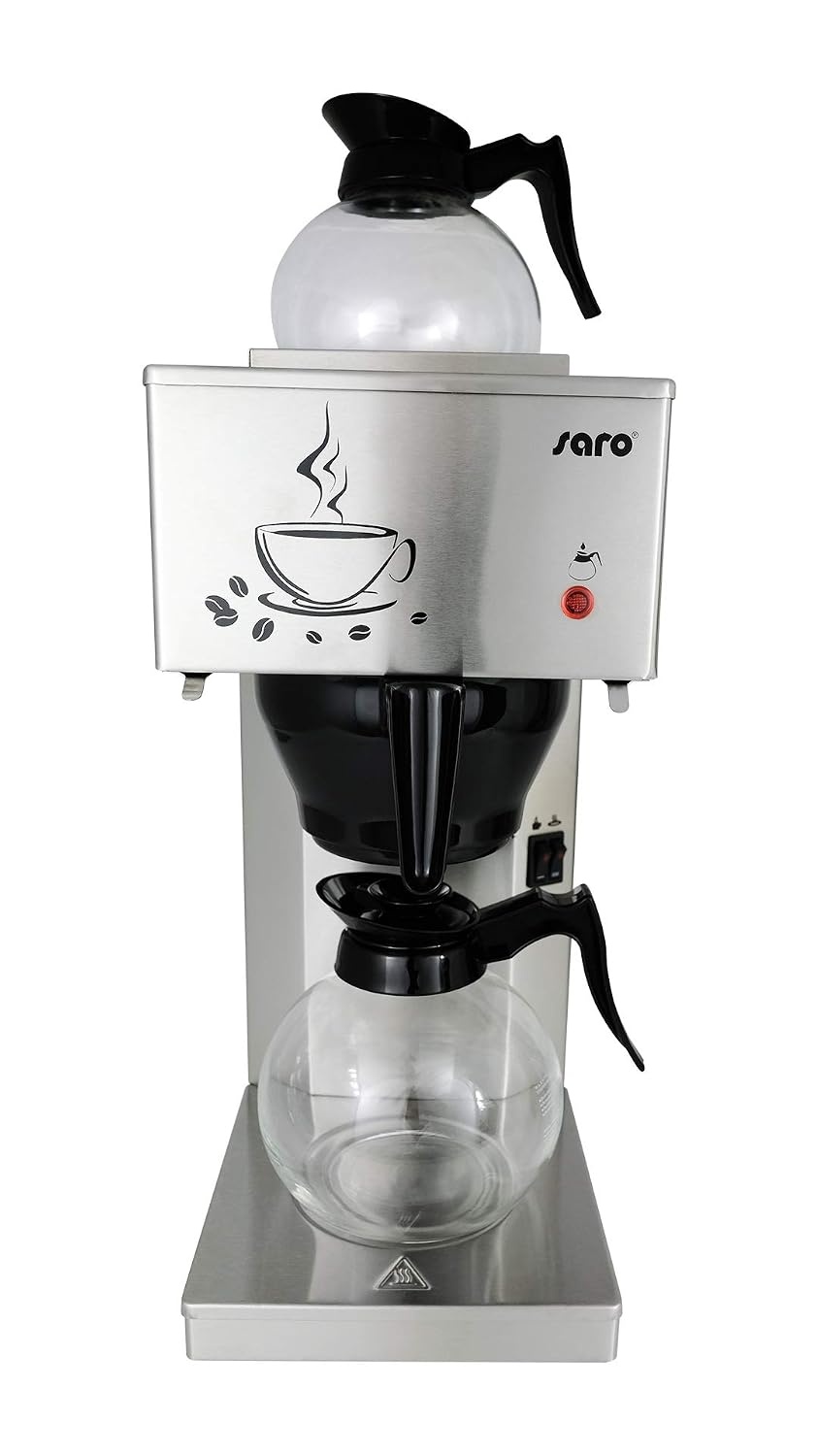 Saro Koffiezetapparaat Eco (1.8L, 2000W) - Chroom - 35% Korting