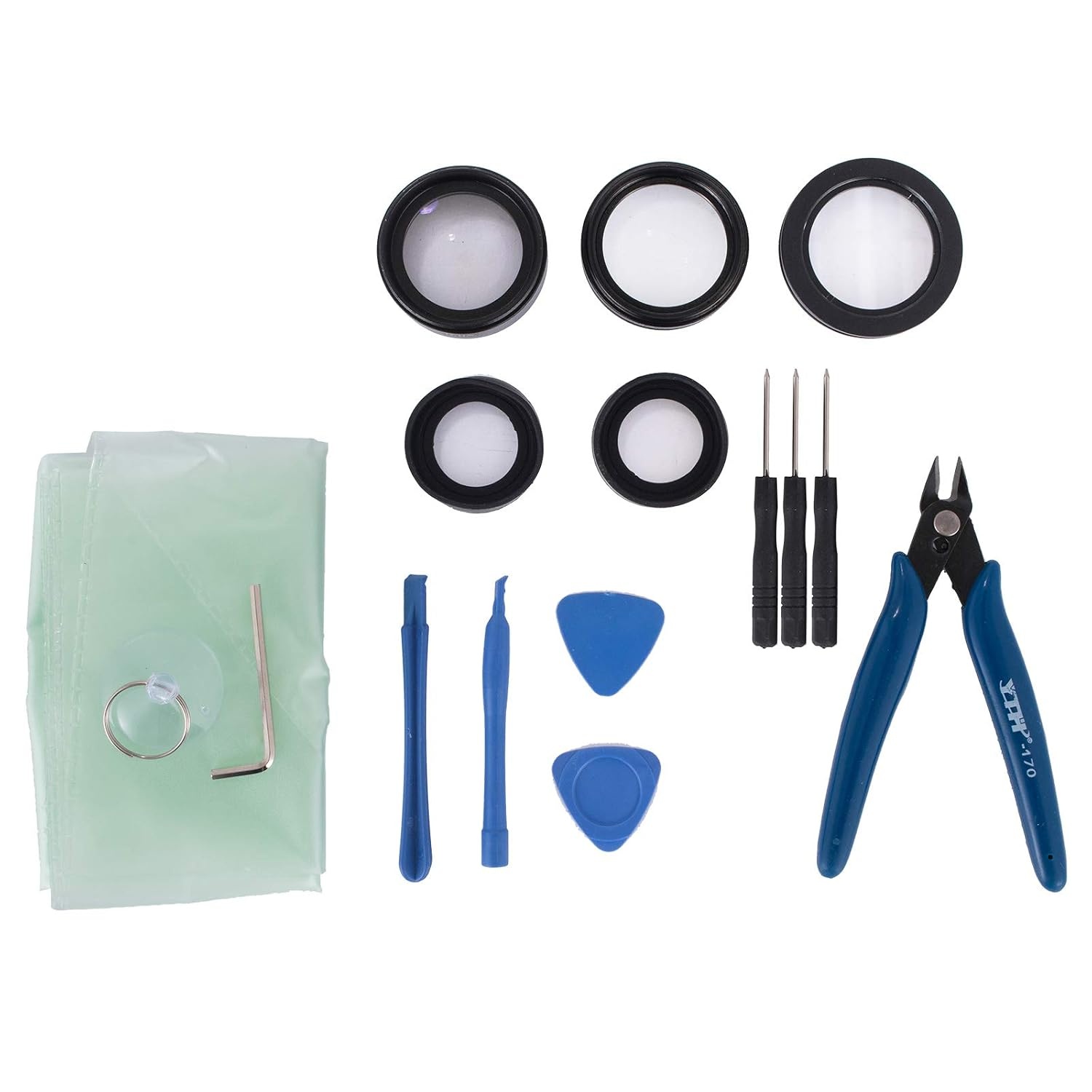 VEVOR Stereomicroscoop 3.5x-90x met Dubbele Arm Boom (Wit Zwart) - 35% Korting
