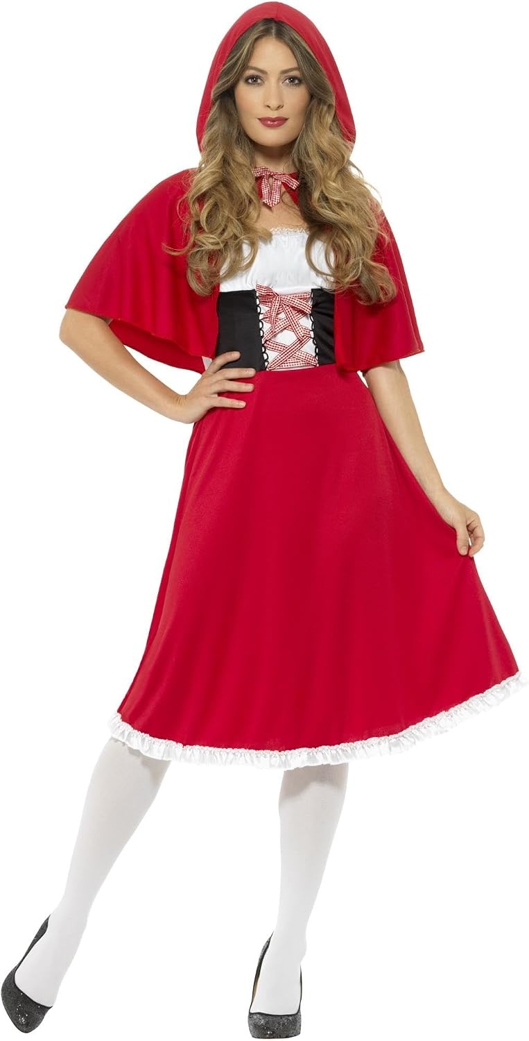 Roodkapje Kostuum Volwassenen Rood Maat XL (UK 20-22) - 33% Korting