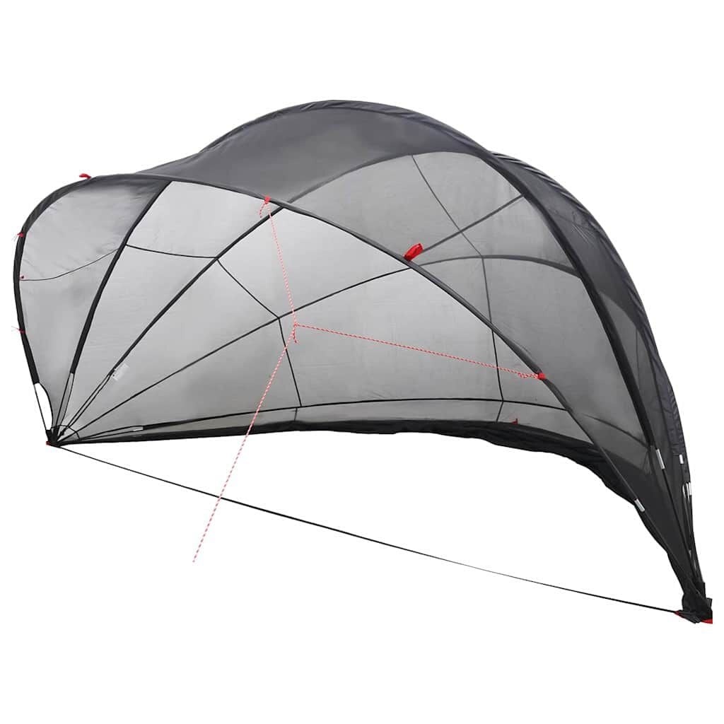 VidaXL Pooldome Zwart 546x516x250 cm - 35% Korting!