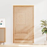 VidaXL Bamboe Vliegengordijn 120x220 cm - 59% Korting