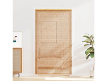 VidaXL Bamboe Vliegengordijn 120x220 cm - 59% Korting