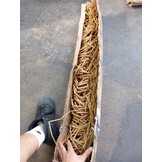 VidaXL Bamboe Vliegengordijn 120x220 cm - 59% Korting
