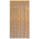 VidaXL Bamboe Vliegengordijn 120x220 cm - 59% Korting