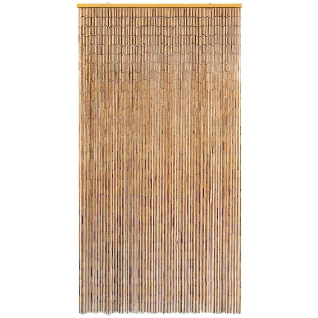 VidaXL Bamboe Vliegengordijn 120x220 cm - 59% Korting