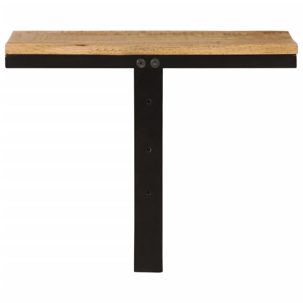 vidaXL Wandschap 40x30x32 cm Mangohout & IJzer - 33% Korting