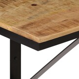 vidaXL Wandschap 40x30x32 cm Mangohout & IJzer - 33% Korting