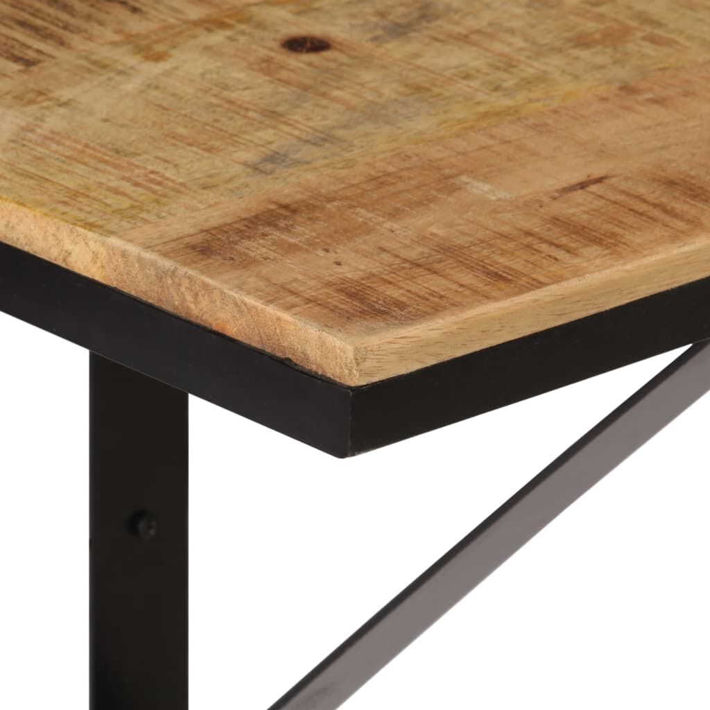 vidaXL Wandschap 40x30x32 cm Mangohout & IJzer - 33% Korting
