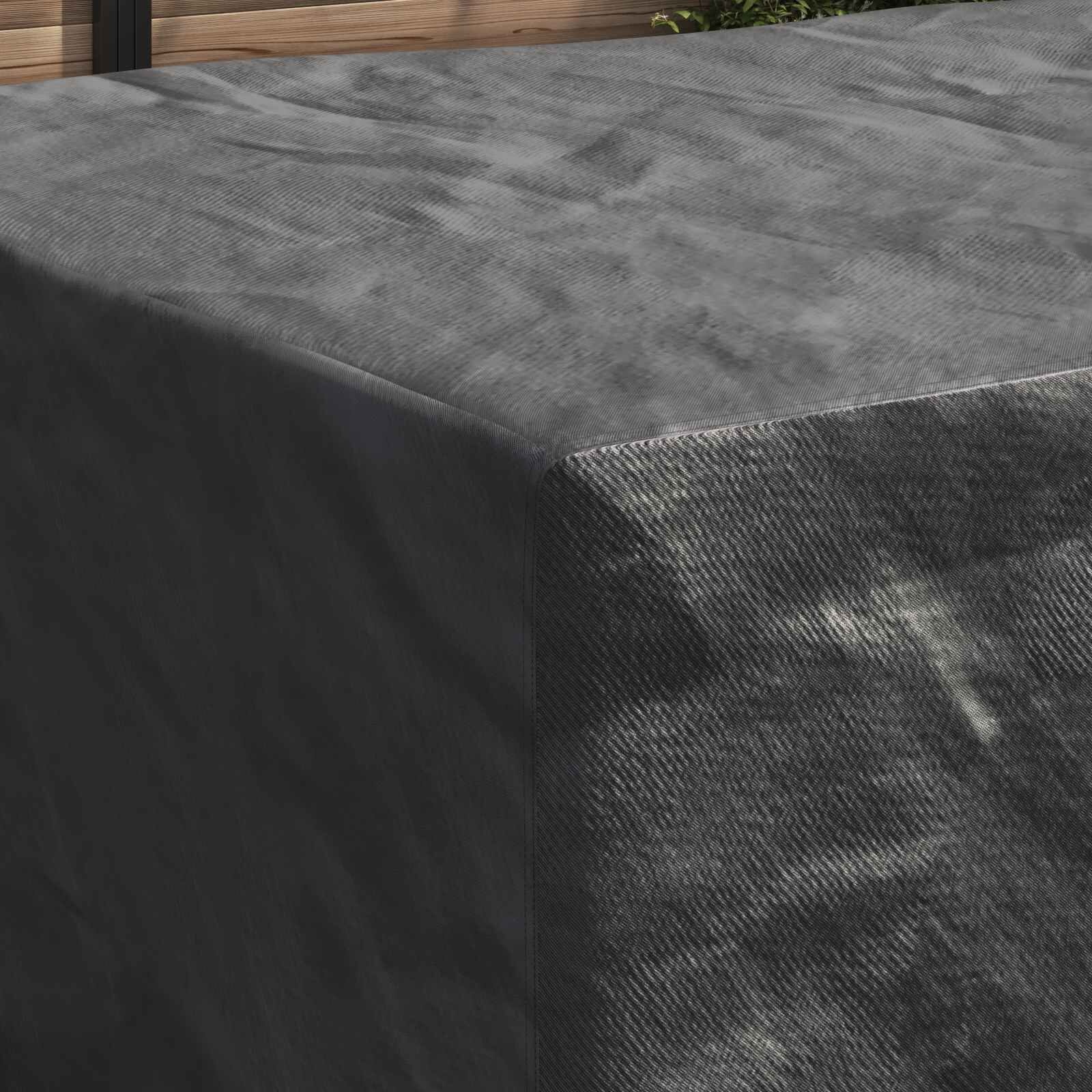 VidaXL Meubelhoes Zwart 240x160x100 cm 600D - 34% Korting