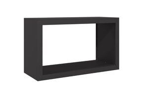 VidaXL Haardhoutrek Staal Zwart 100x40x60 cm - 35% Korting