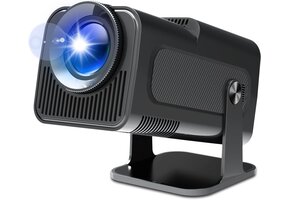 Mini Draagbare Smart Projector Zwart 1080P 4K FHD 10000 Lumen met 47% Korting