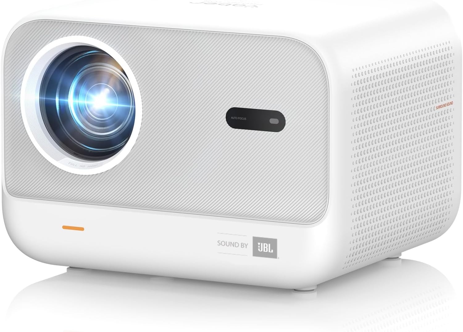 【Geluid door JBL&1s autofocus】Yaber L2s-projector, Native1080P draagbare projector, WiFi 6 Bluetooth-miniprojectoren, verticale keystone Yaber-projectoren met 50% zoom voor slaapkamer/iOS/Android
