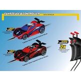 Carrera - 20062580 - Carrera GO!!! Spider Racing Racebaanset, racebaan met gelicentieerde slotcars, tot 2 spelers, voor kinderen vanaf 6 jaar en volwassenen