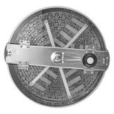VEVOR Bud Leaf Trimmer, 40,6 cm roestvrijstalen handmatige bud-trimmermachine, met doorzichtige PET-afdekking voor visueel snijden, inclusief handsnoeischaar, voor het snijden van bladeren, knoppen,