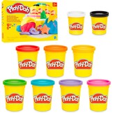Hasbro Play-Doh Favoriete kleuren, verpakking met 9 potjes, knutselen voor kinderen